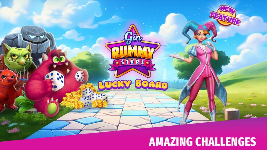 Gin Rummy Stars - Card Game Ekran Görüntüsü 2