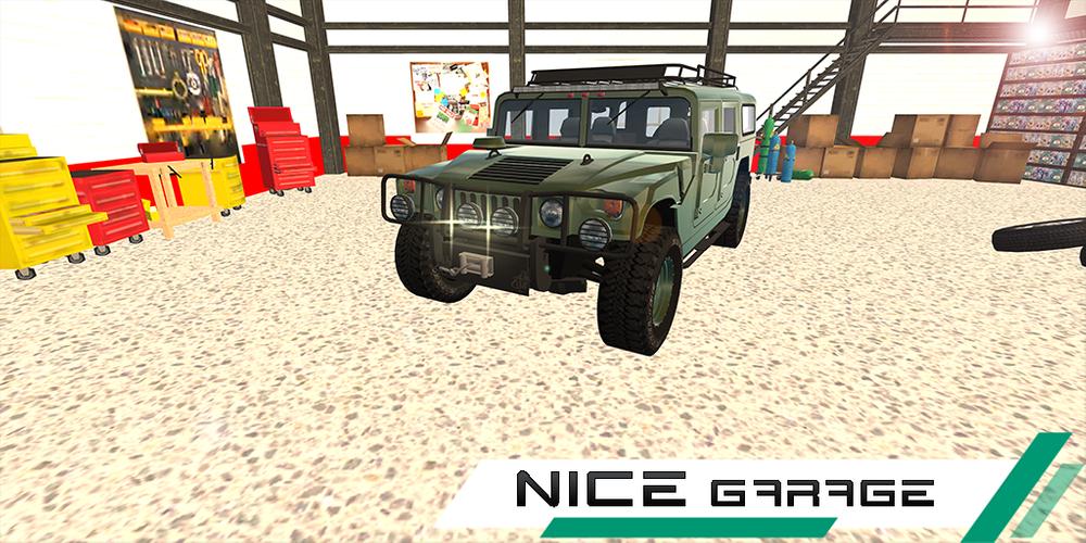 Hummer Drift Car Simulator スクリーンショット 0