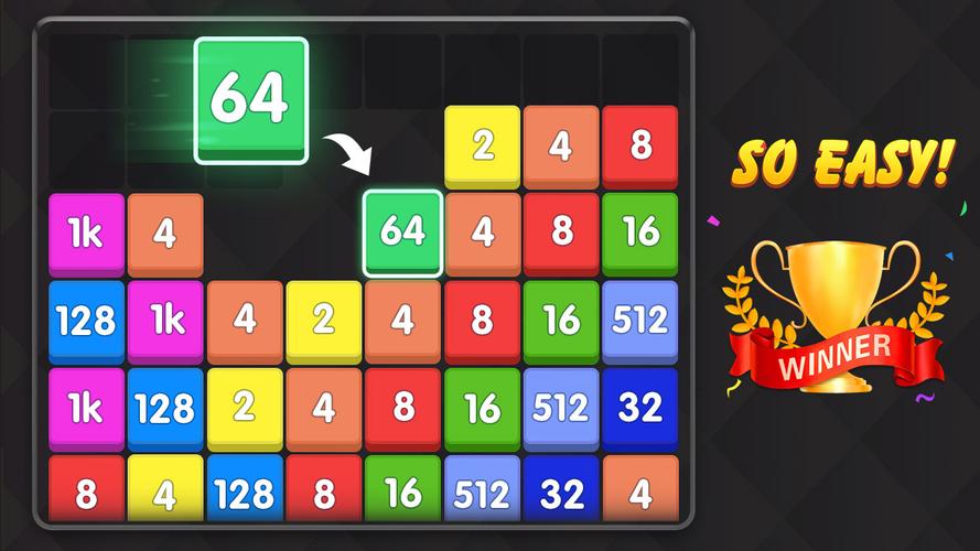 Merge Block - number games 스크린샷 1