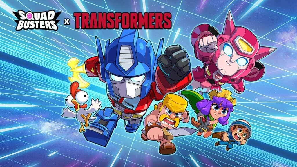 Transformers x Squad Busters: Kenderaan Ikonik Sendiri