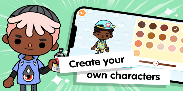 Toca Life World Mod ภาพหน้าจอ 1