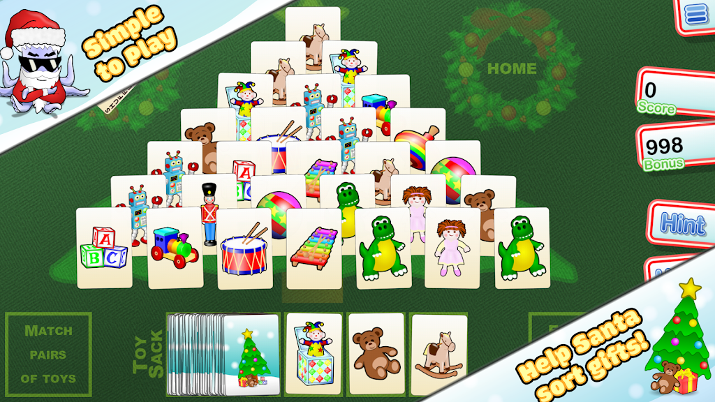 Christmas Tree Solitaire Captura de tela 0