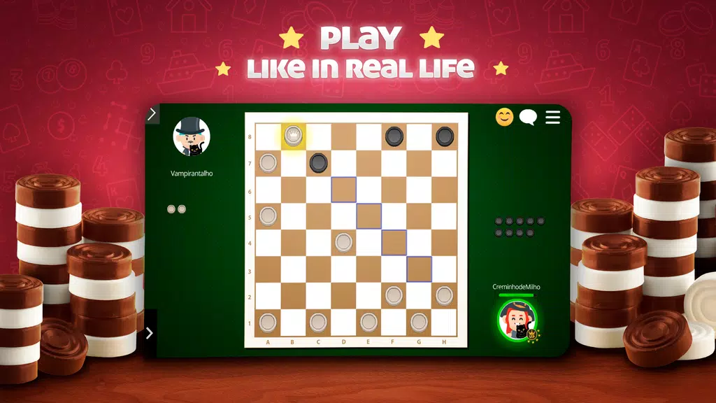 Checkers Online: board game Captura de pantalla 1