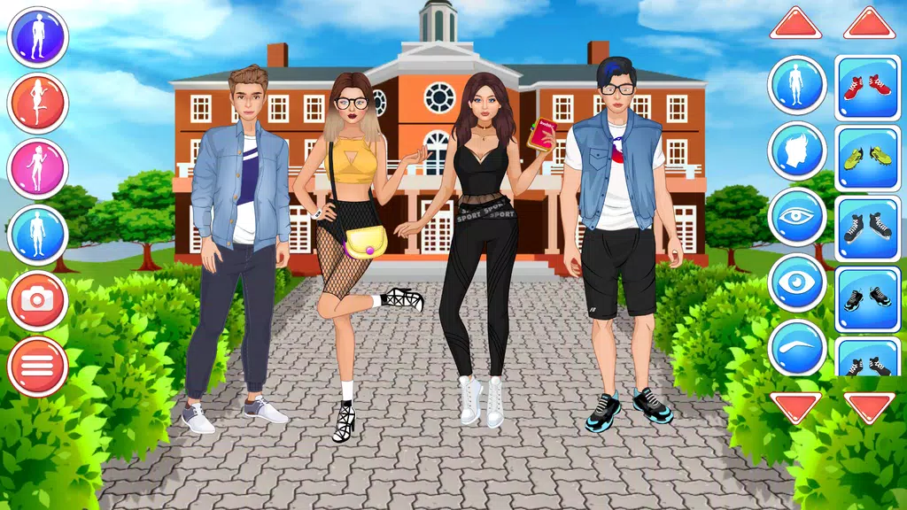 Mädchen & Jungs Anzieh Spiele Screenshot 1