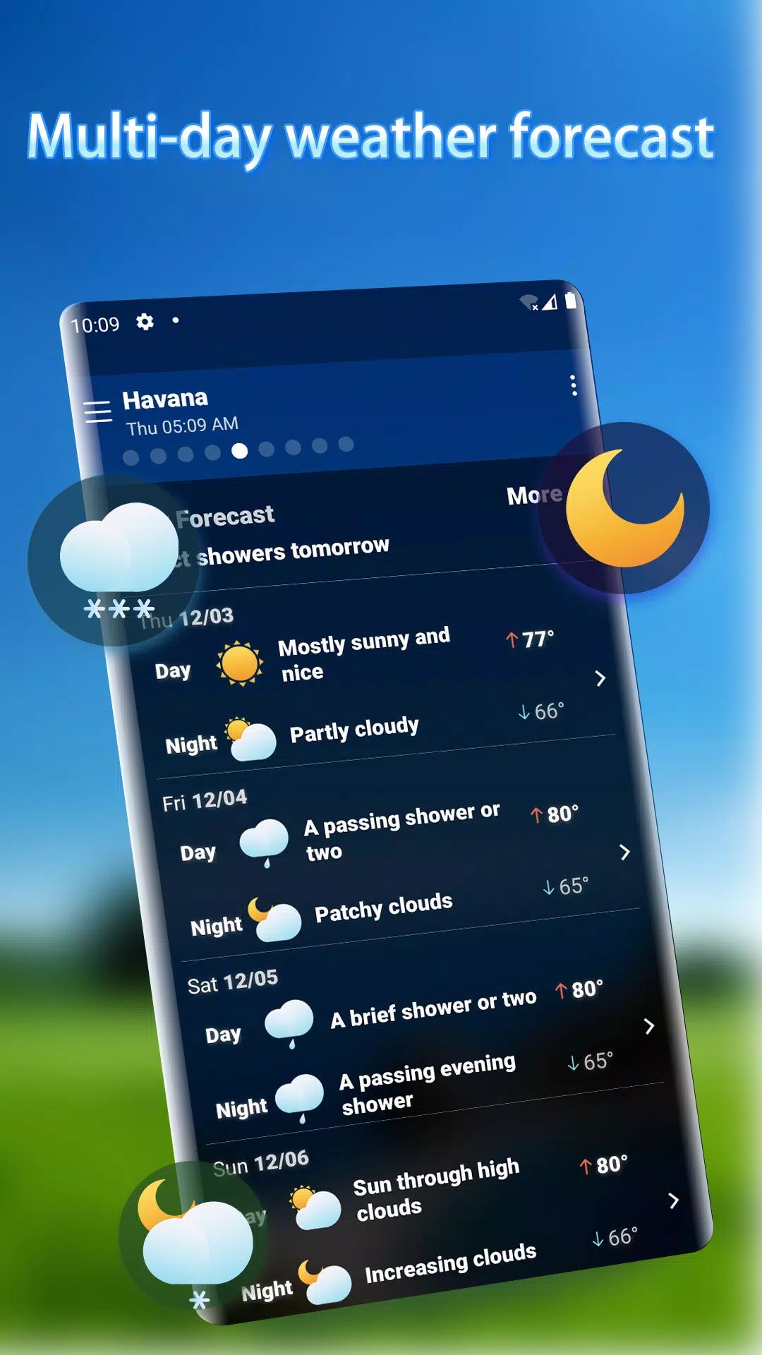 Local Weather Alerts - Widget ภาพหน้าจอ 3