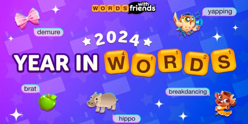 Words With Friends, Kelimelerle Yılınız özelliğiyle 2024'ün en güzel anlarını özetliyor