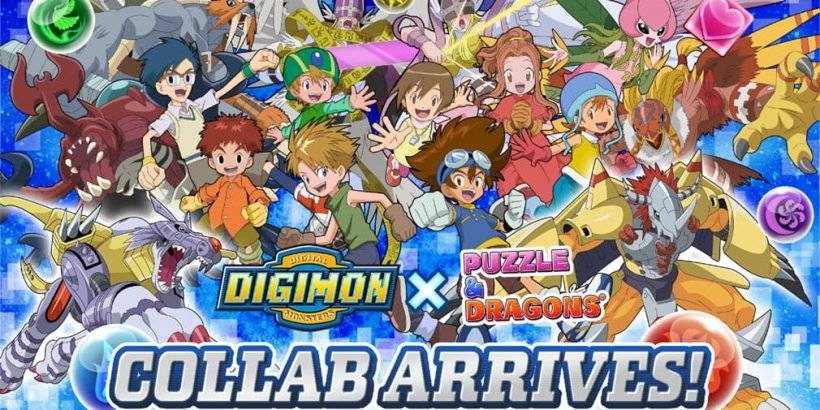 Puzzle & Dragons introduceert nieuwe content van Digimon Adventure met exclusieve kerkers