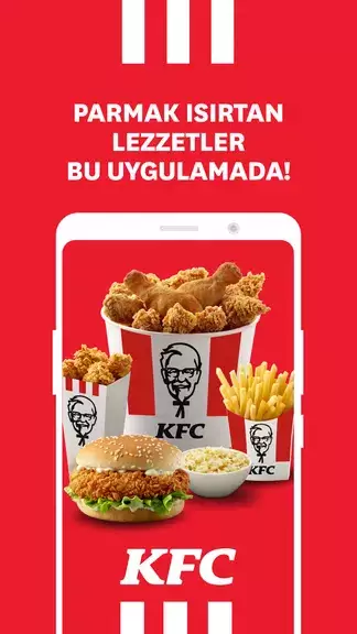 KFC Türkiye – Yemek Siparişi Capture d'écran 0