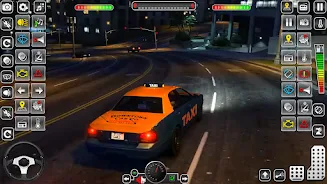 Taxi Simulator 3D-US Taxi Game Screenshot 1