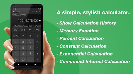 Calculator - Floating Widget Schermafbeelding 2