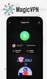 Magic VPN – VPN Fast & Secure Zrzut ekranu 2