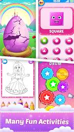 Princess Baby Phone Kids Game Captura de pantalla 2