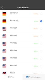 VPN Germany - Use German IP Tangkapan skrin 2