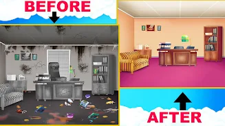 School Cleanup - Cleaning Game ภาพหน้าจอ 1