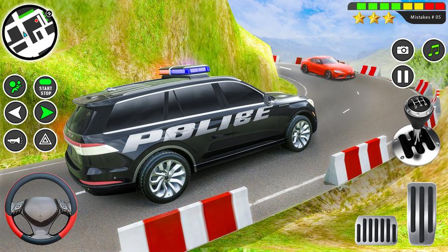 Super Police Car Parking 3D Schermafbeelding 2