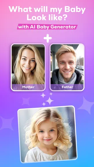 AI Baby Generator: Face Maker Captura de tela 1