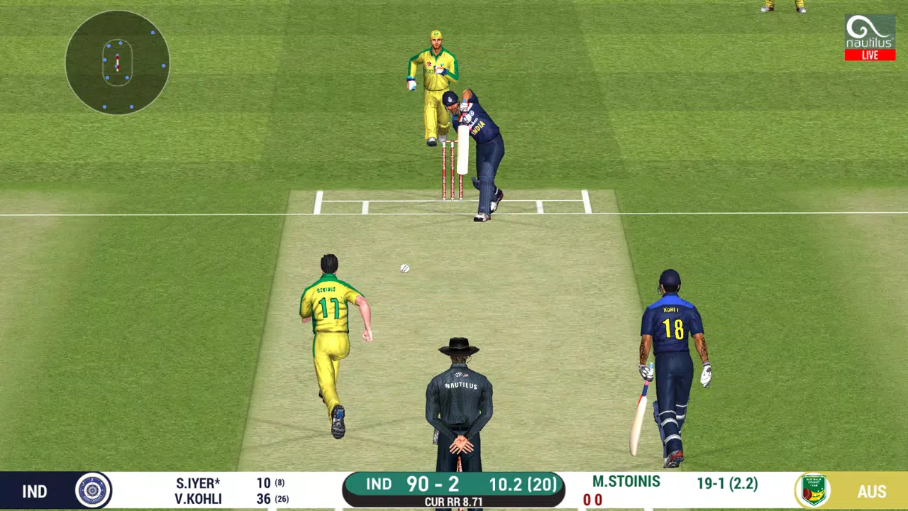 Real Cricket™ 20 Captura de tela 1