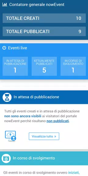 nowEvent - L'app a misura di evento Ảnh chụp màn hình 1