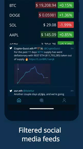 HODL Real-Time Crypto Tracker スクリーンショット 2