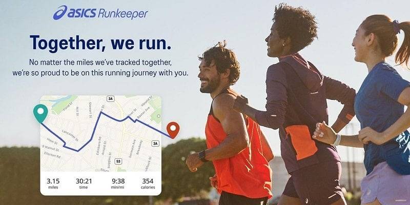 ASICS Runkeeper ဖန်သားပြင်ဓာတ်ပုံ 0