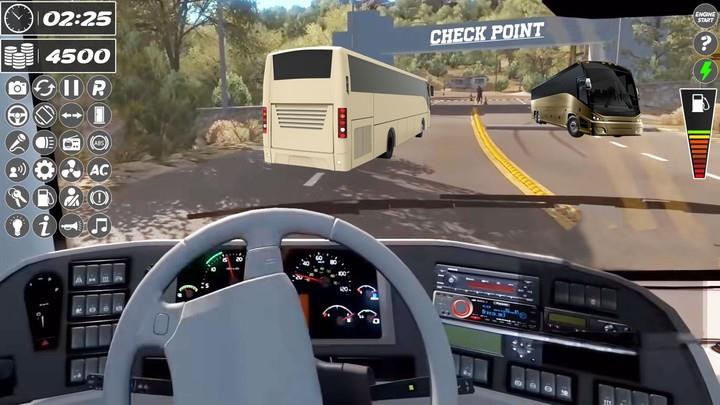 Bus Driving Coach Simulator Скриншот 2