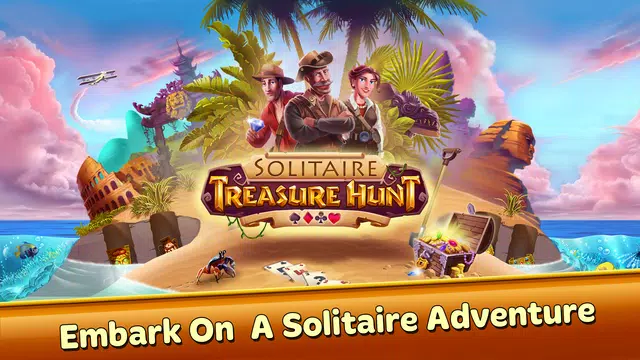 Solitaire Treasure Hunt Zrzut ekranu 0