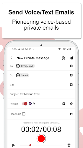 EPRIVO Private Email w& Voice স্ক্রিনশট 0