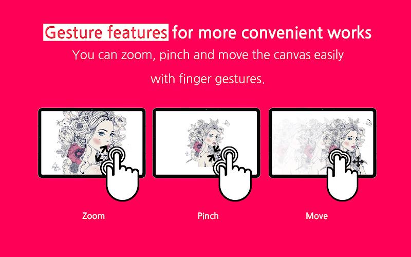 EasyCanvas -Graphic tablet App Captura de pantalla 2