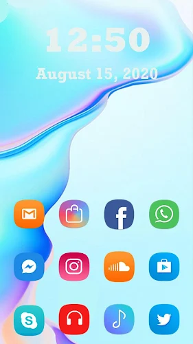 Realme C30 Launcher Captura de tela 2