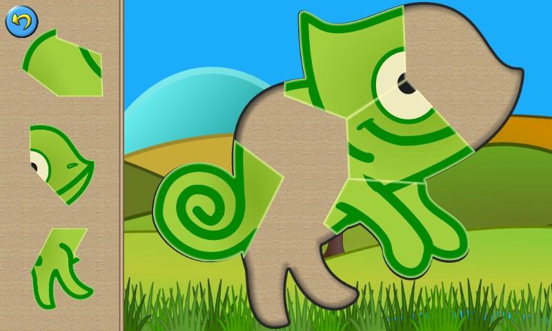 Dino Puzzle Kids Dinosaur Game ဖန်သားပြင်ဓာတ်ပုံ 1