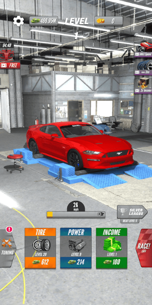 Dyno 2 Race - Car Tuning Captura de tela 0