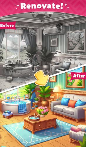 Princess Home Cleaning Games 스크린샷 1