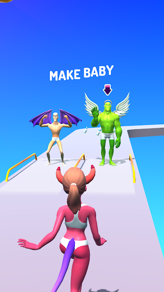 Fairy Rush: Genetic Fusion Mod Captura de tela 2