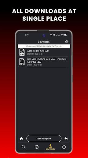 GetMp3 - Mp3 music downloader Capture d'écran 3