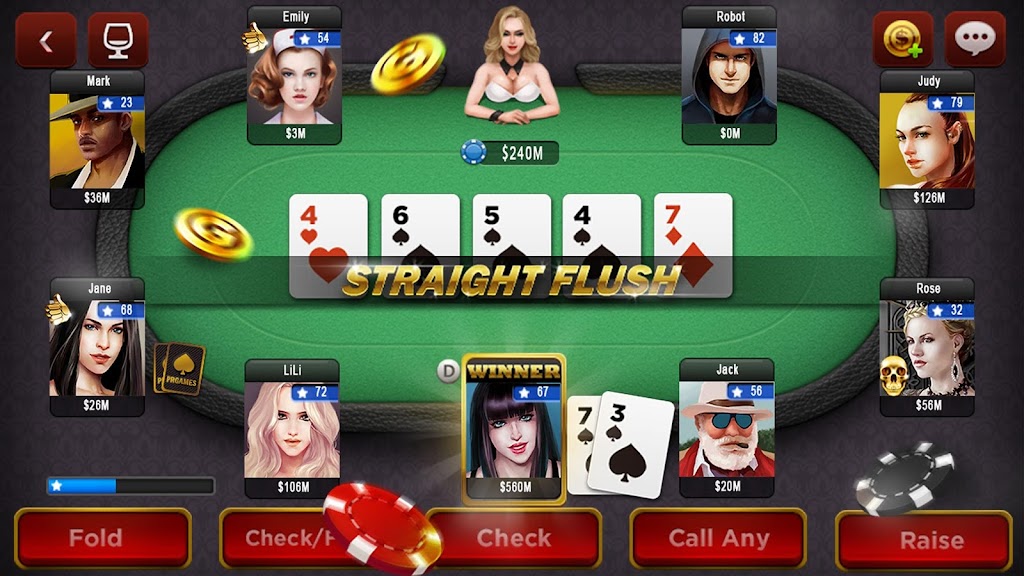 Schermata Spark Poker - Live Texas Holdem Casino 0