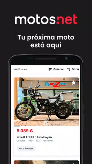 Motos.net - Motos de Ocasión ภาพหน้าจอ 1