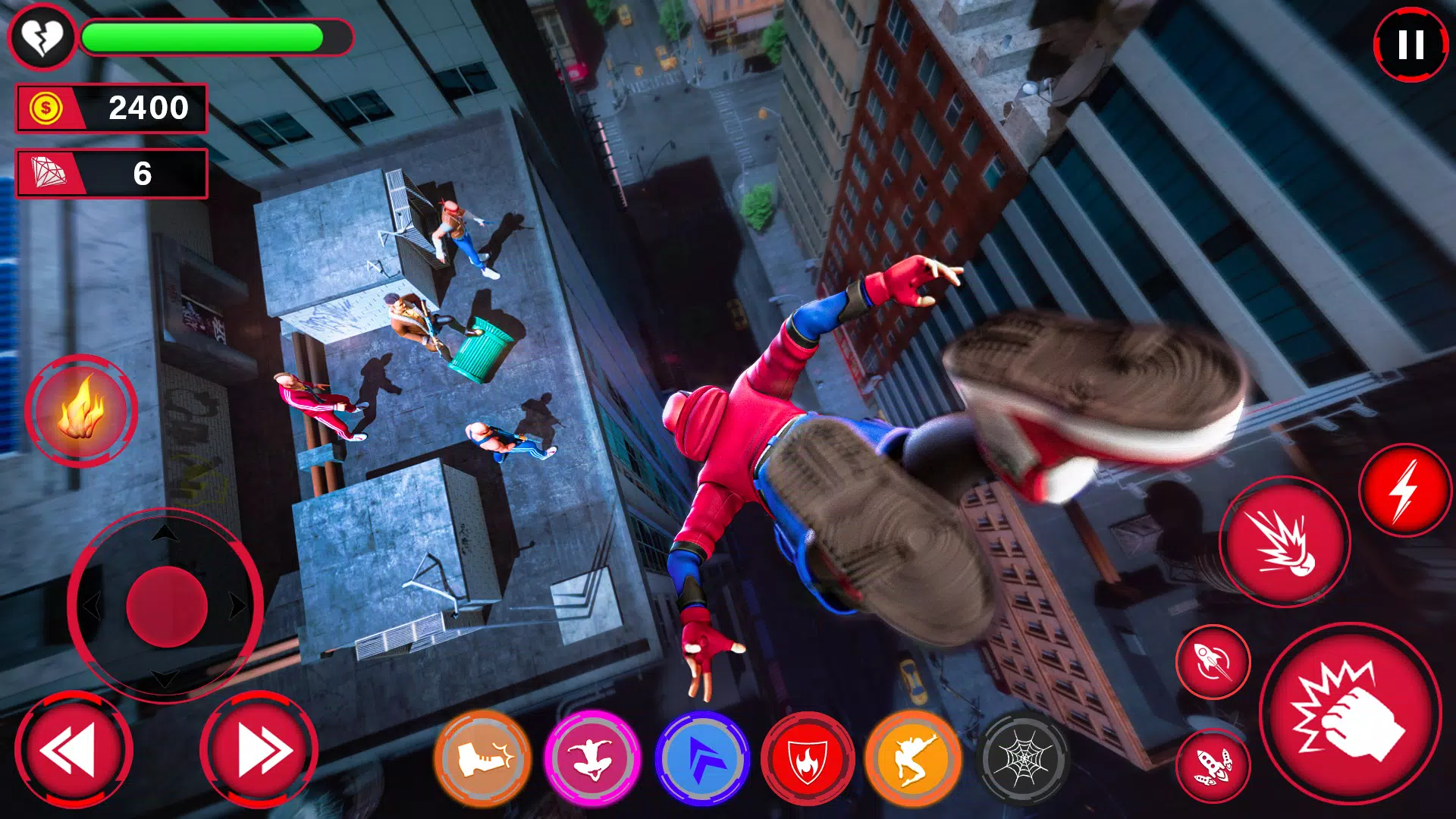 Spider Fighter man hero Tangkapan skrin 2