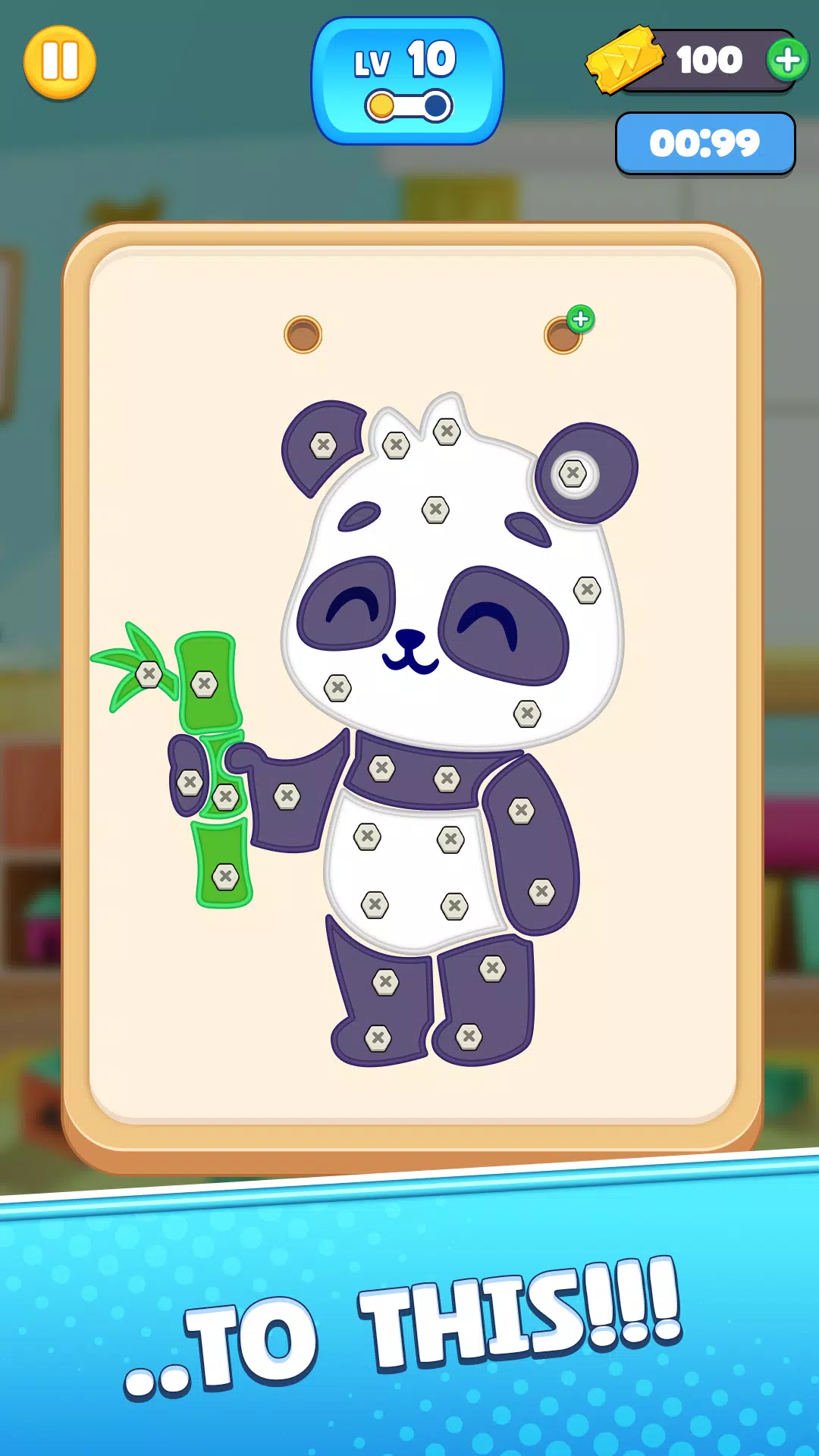 Wood Nuts & Bolts Rescue Скриншот 3