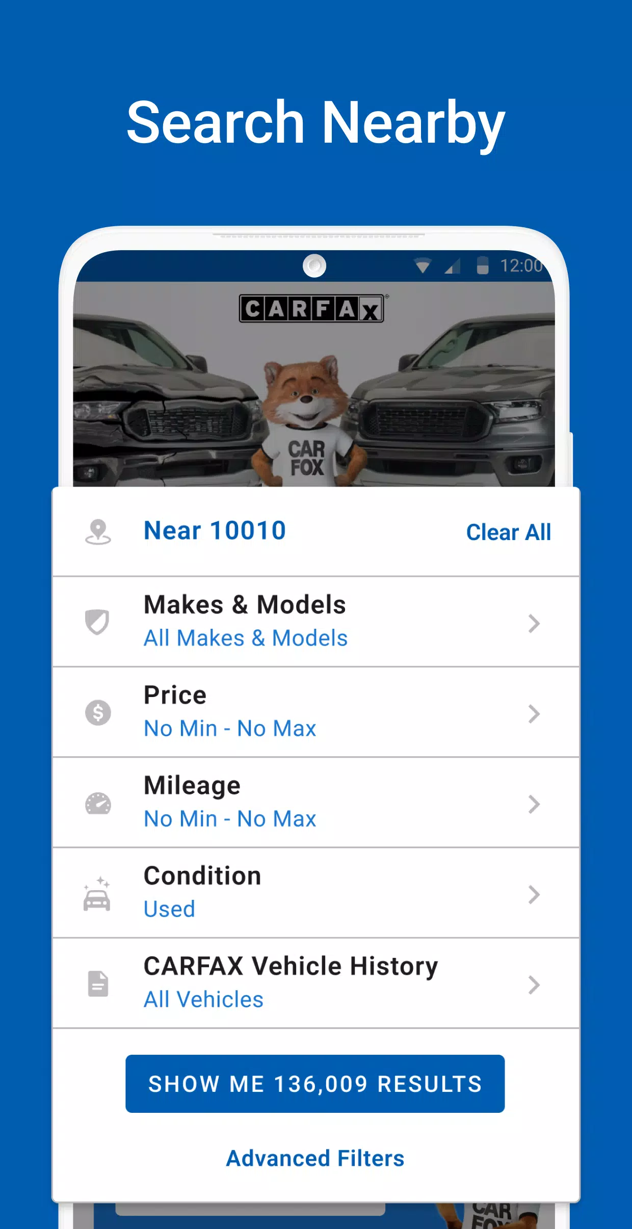 CARFAX 스크린샷 2