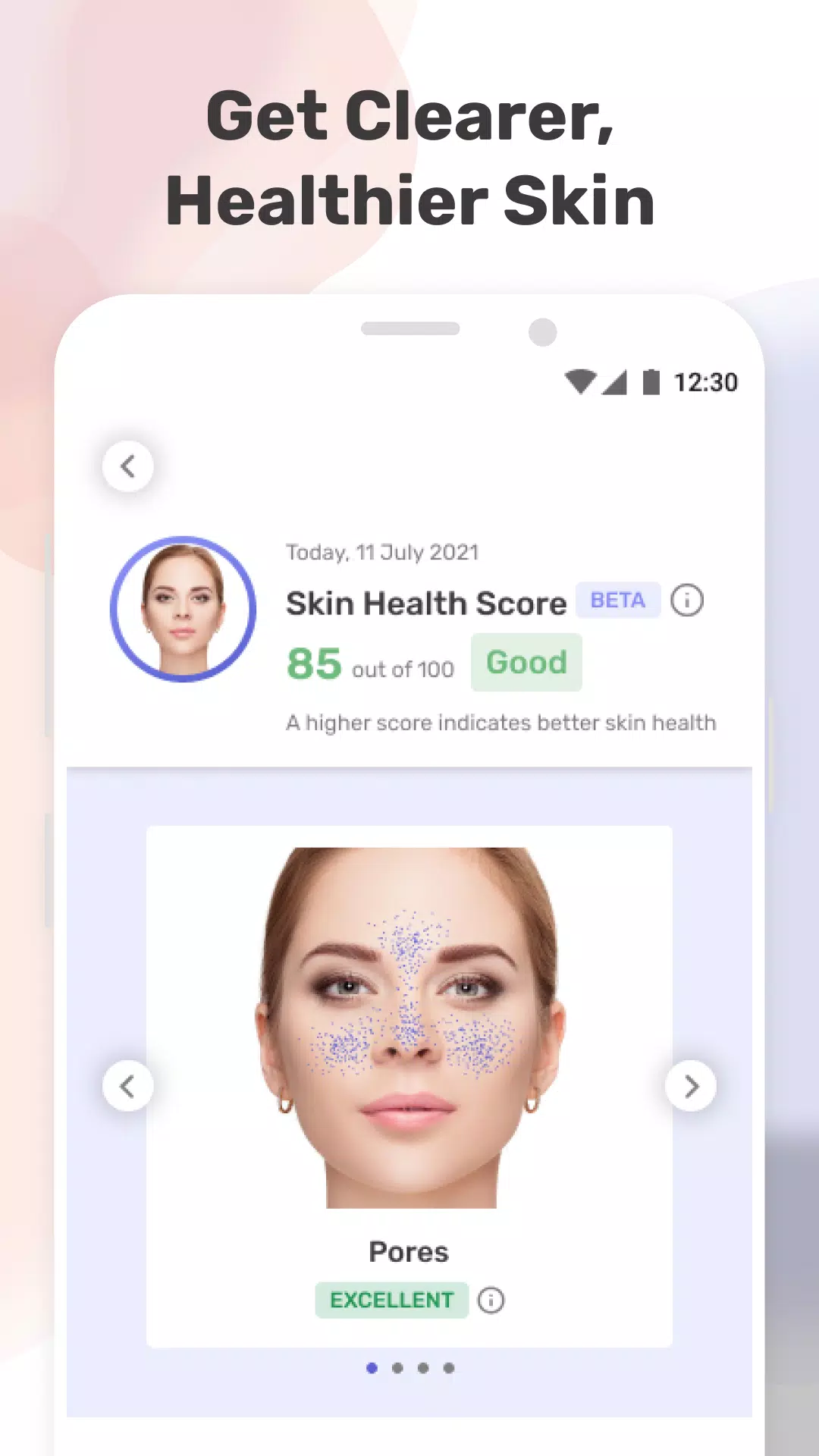 TroveSkin: Your Skincare Coach स्क्रीनशॉट 0