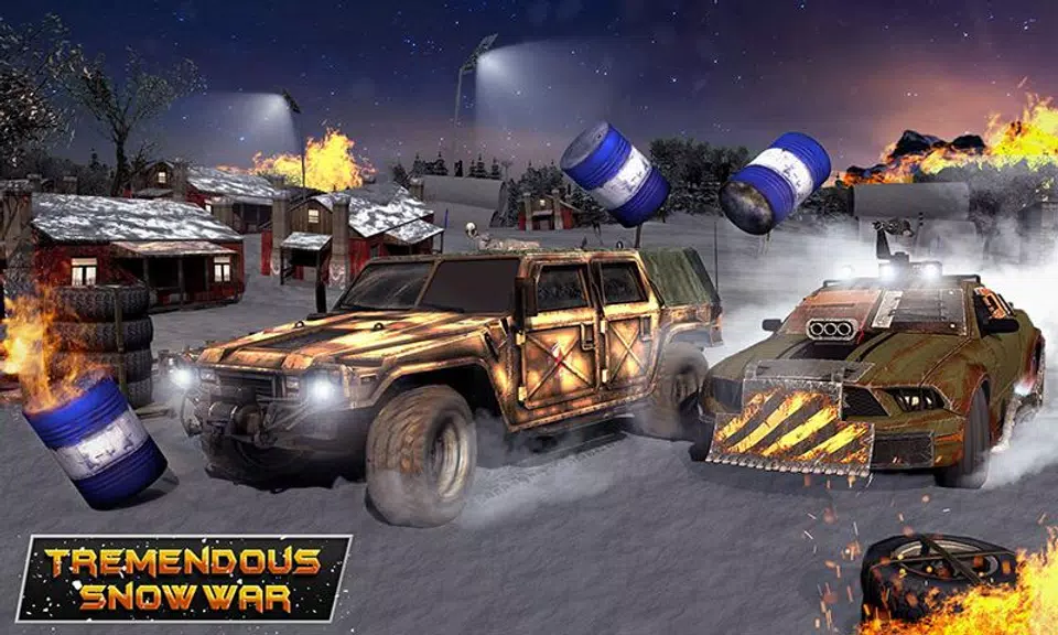 Mad Car War Death Racing Games ภาพหน้าจอ 3