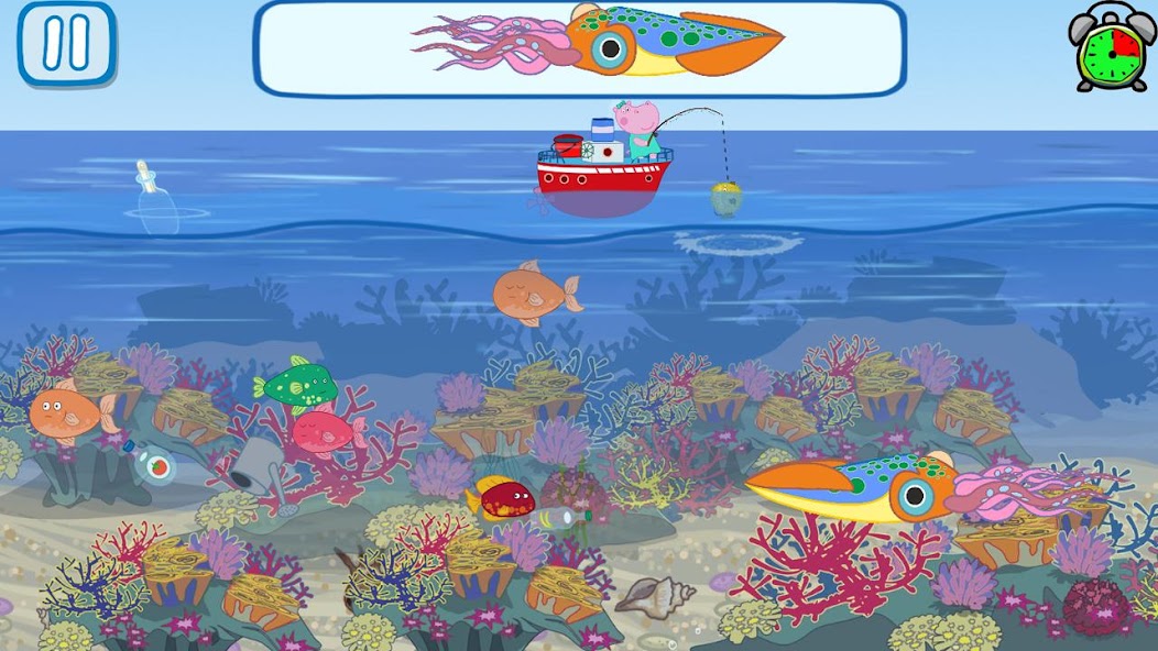 Funny Kids Fishing Games Screenshot 3