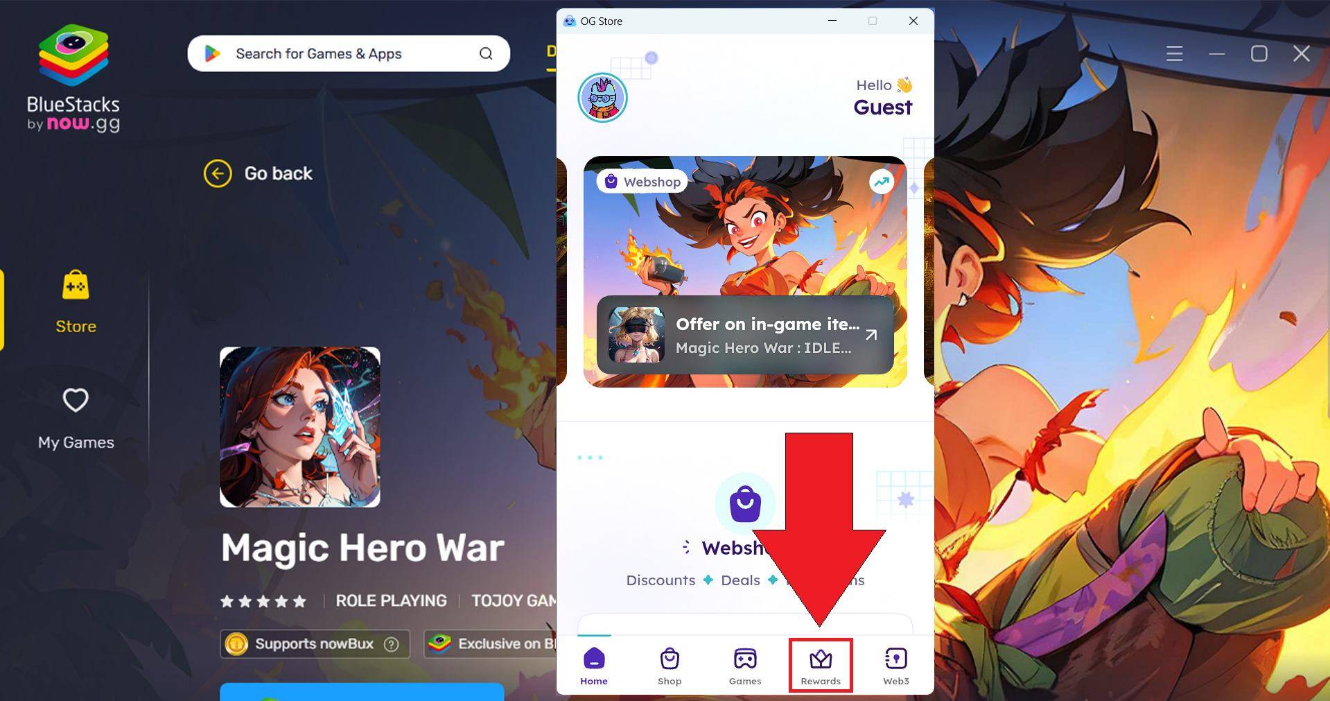 သီးသန့် Magic Hero War Redeem Codes