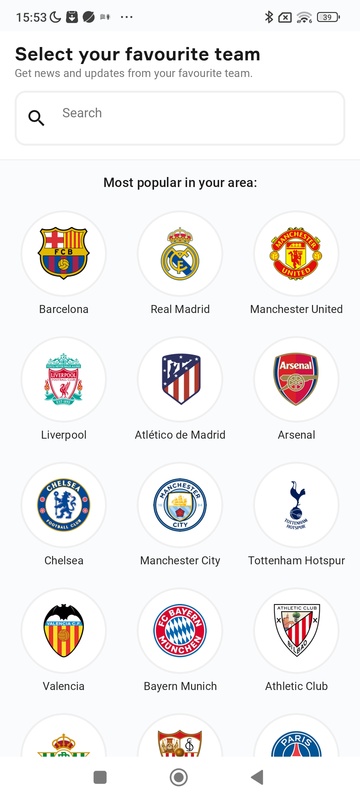 Onefootball ภาพหน้าจอ 0