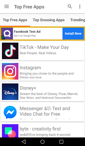 AppsMarket Tangkapan skrin 1