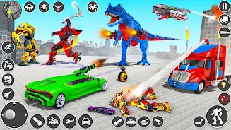 Robot Game Mobil pmk Car Games スクリーンショット 3