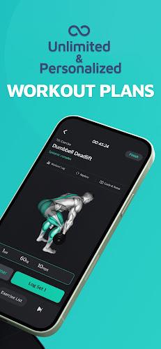 Planfit AI Gym Workout Plans Ảnh chụp màn hình 2