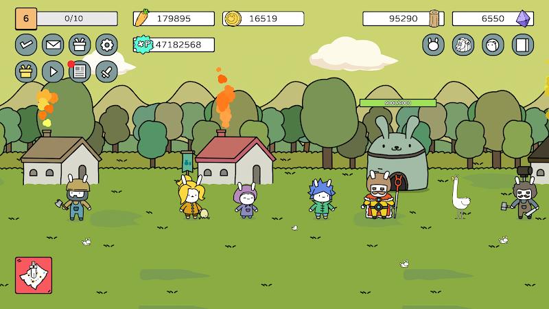 Battle! Bunny : Tower Defense Zrzut ekranu 0