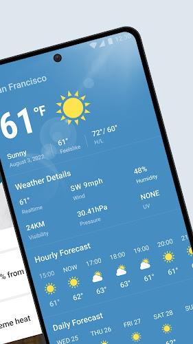 Schermata Local Weather & News - Radar 1