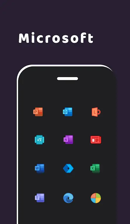 Duo Nano Icon Pack Tangkapan skrin 2